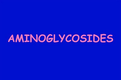 Аминогликозиды: препараты, механизм действия, спектр действия, побочные эффекты, режим дозирования
